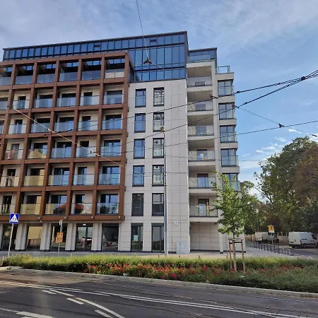 Center Zwierzyniecka Centrum, Targi, Mtp 24h Self Check-in, Parking Lägenhet Poznań